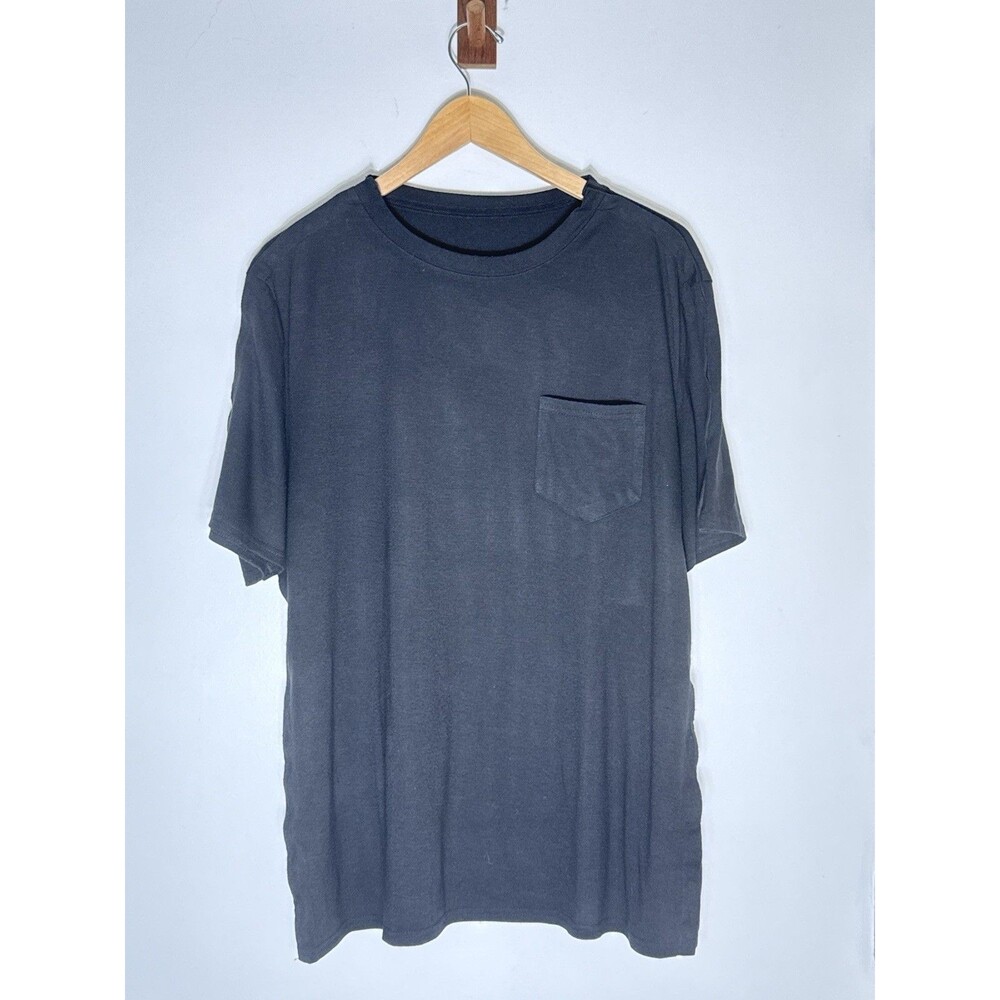 Men’s Post Shoulder Surgery Shirt Large Black Rotator Cuff Surgery Snap Tearaway